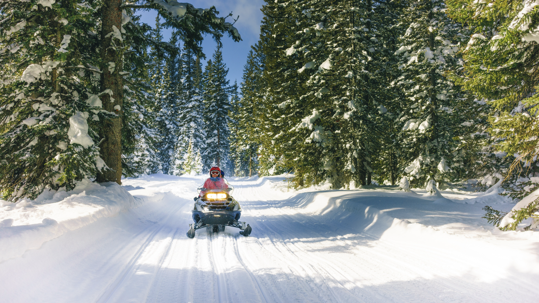 Snowmobiling Whitefish Mountain Resort